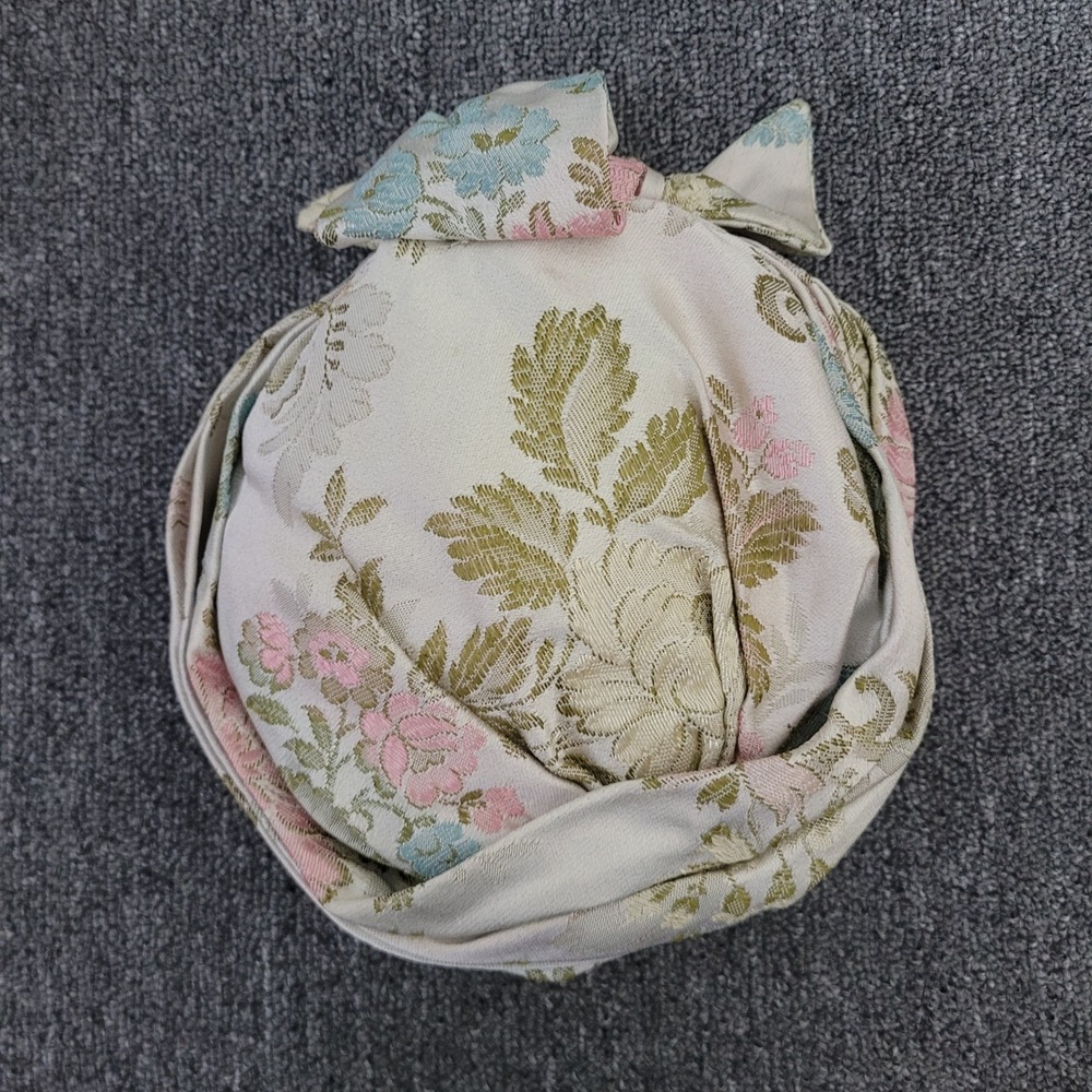 Christian Dior vintage hat turban 50s 60s floral pastel regency glam bow chic - Picture 14 of 16